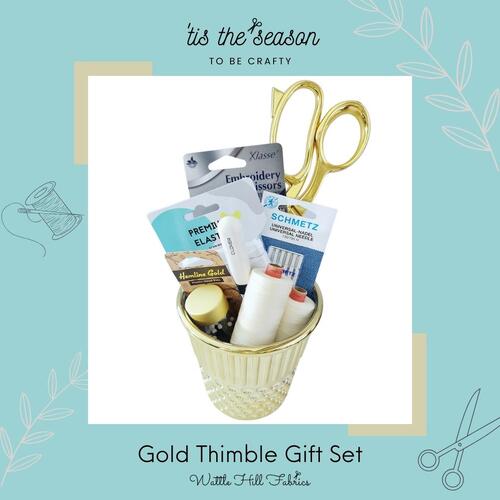 Gold Thimble Bundle Gift Set