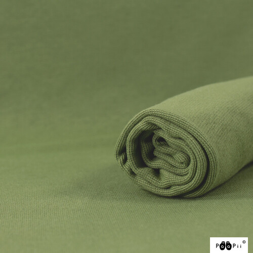 PaaPii Design, Ribbing GOTS Organic, Fen