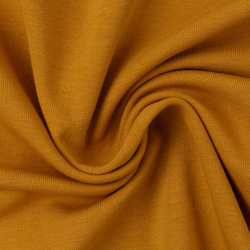 European Ribbing, Oeko-Tex, Solid, Honey