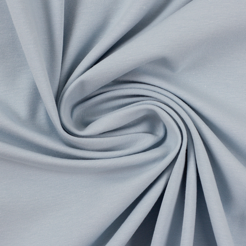 European Knit, Oeko-Tex French Terry, Solid, Sky Light Blue