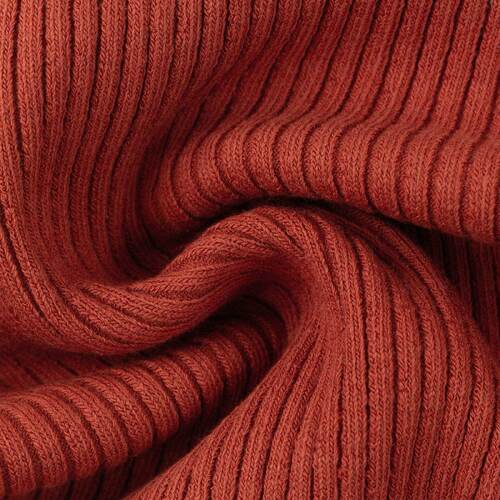 European Ribbing, Oeko-Tex, Heavy Weight Chunky, Ribbed Copper