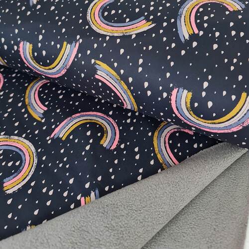 *REMNANT 49cm* European Soft Shell, Rainbow Showers