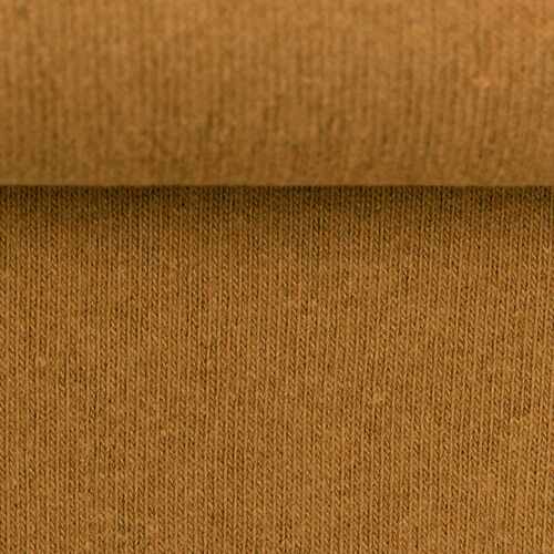 European Knitted Brushed Cotton, Winter Weight, Golden Honey