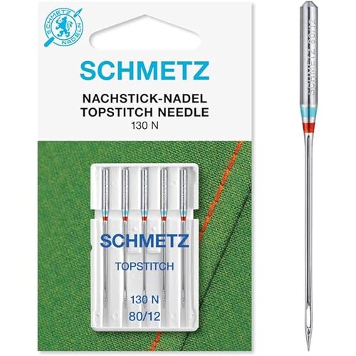 Schmetz Needles, Top Stitch 130 N 80/12