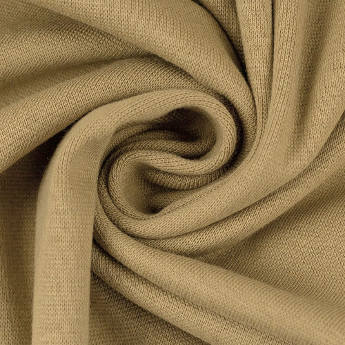 European Cotton Elastane Jersey, Solid, Oeko-Tex, Dijon