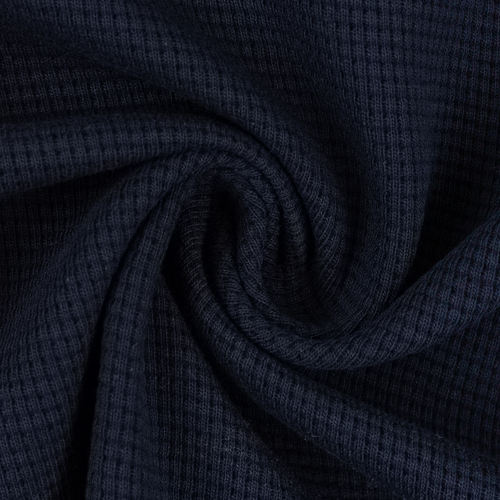 European Waffle Knit, Oeko-Tex, Dark Navy
