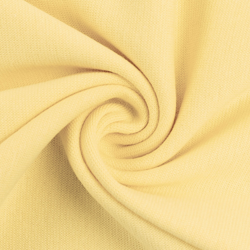 European Ribbing, Oeko-Tex, Solid, Daisy Yellow