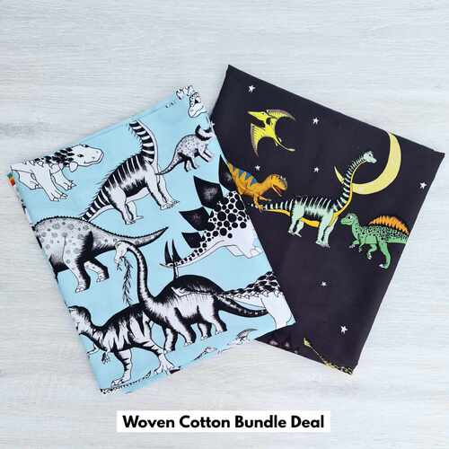 *2 PIECE BUNDLE* Devonstone Collection, Dino Raw, Dinos Parade Night & Dino Sketch Light Blue
