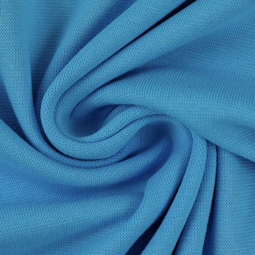 European Ribbing, Oeko-Tex, Solid, Ocean Blue