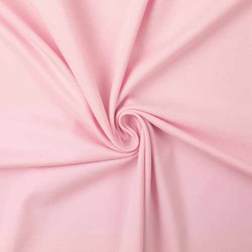 European Cotton Elastane Jersey, Solid, Oeko-Tex, Pink Lemonade