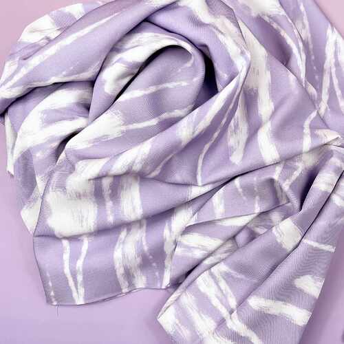 European Woven Viscose, Oeko-Tex, Brushed Pastel Violet