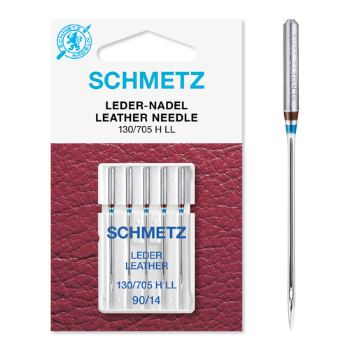 Schmetz Needles, Leather 130/705 H-LL, 90/14