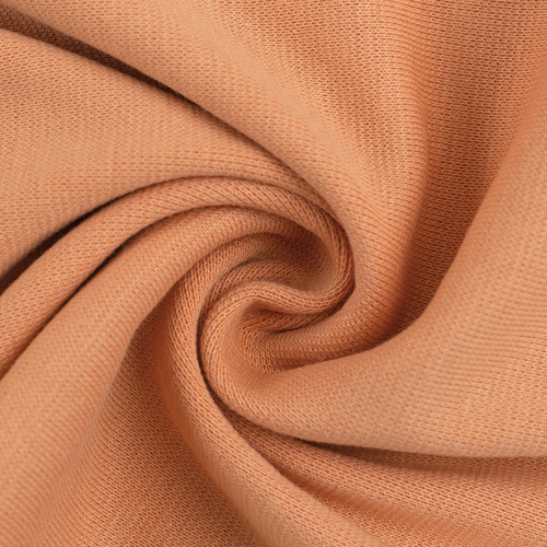 European Cotton Elastane Jersey, Solid, Oeko-Tex, Mango