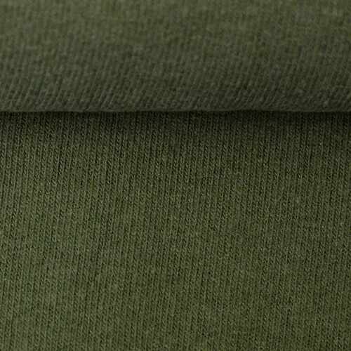 European Knitted Brushed Cotton, Winter Weight, Fern Green