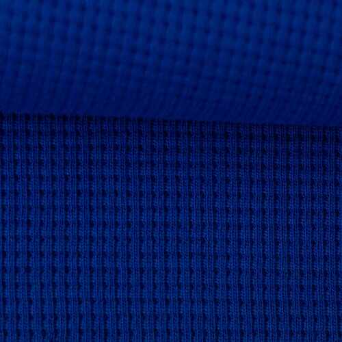 European Winter Waffle Knit, Oeko-Tex, Lapis Blue