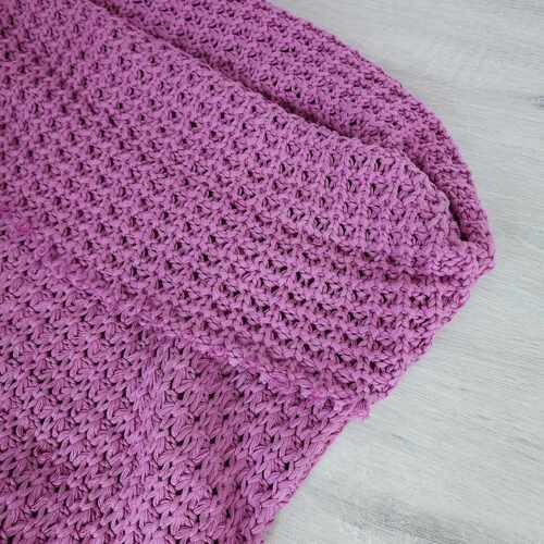 European Big Knit, Oeko-Tek, Light Berry