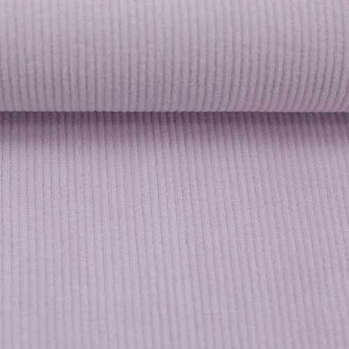 European Stretch Velour Corduroy Jersey, Light Lavender